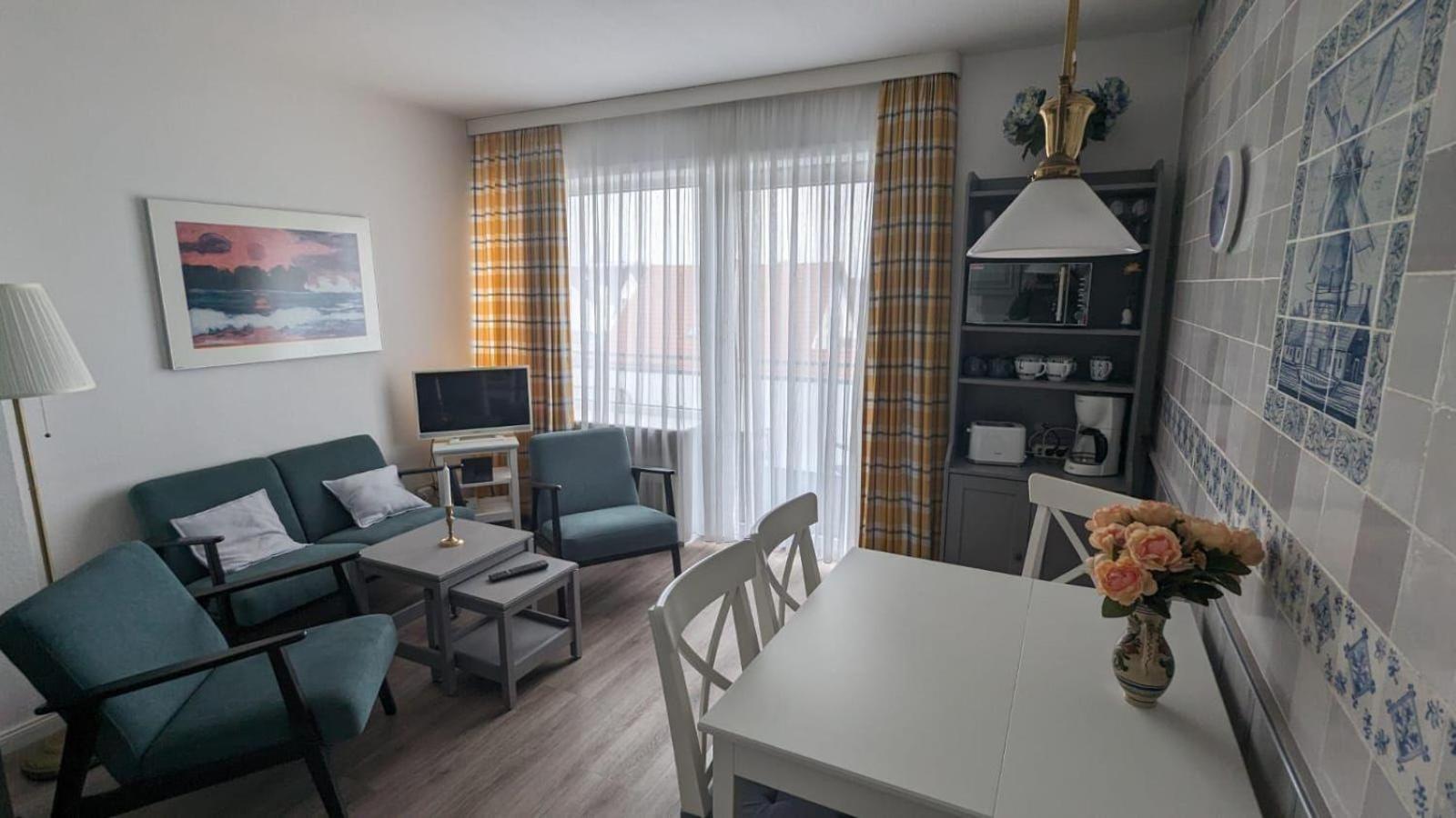 Kleine-Niedliche-Friesenwohnung ヴェスターラント エクステリア 写真